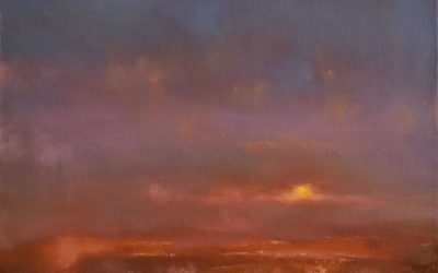 Flames in a Setting Sun II #275