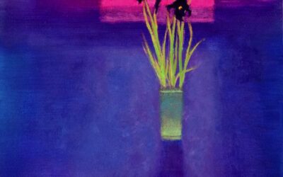 Wild Irises by the Window #338