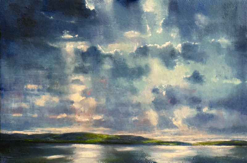 John O'Grady Art-Light on Water V | quiet Irish seascape