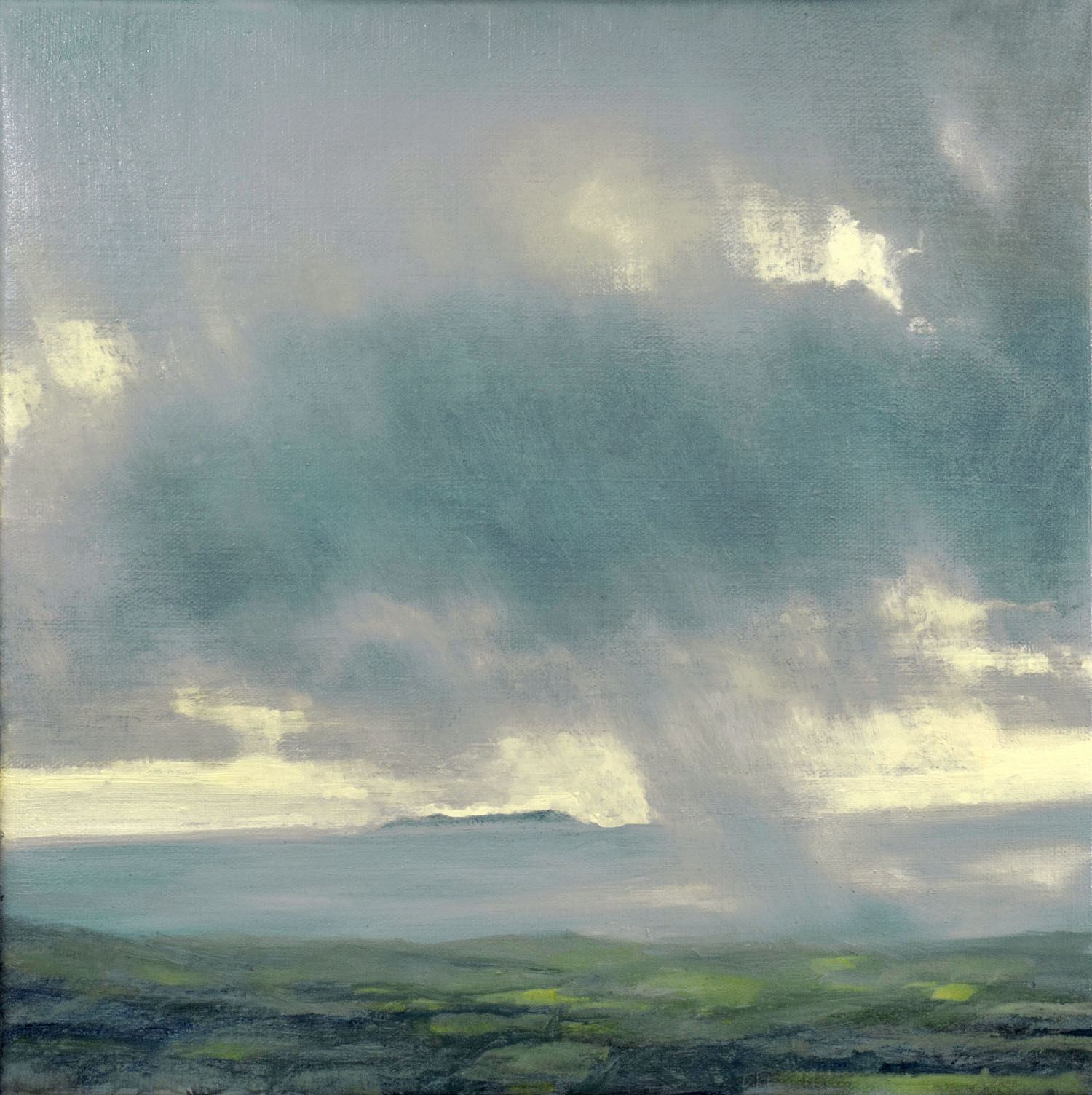 John O'Grady Art - Morning light rain on the west coast of Ireland