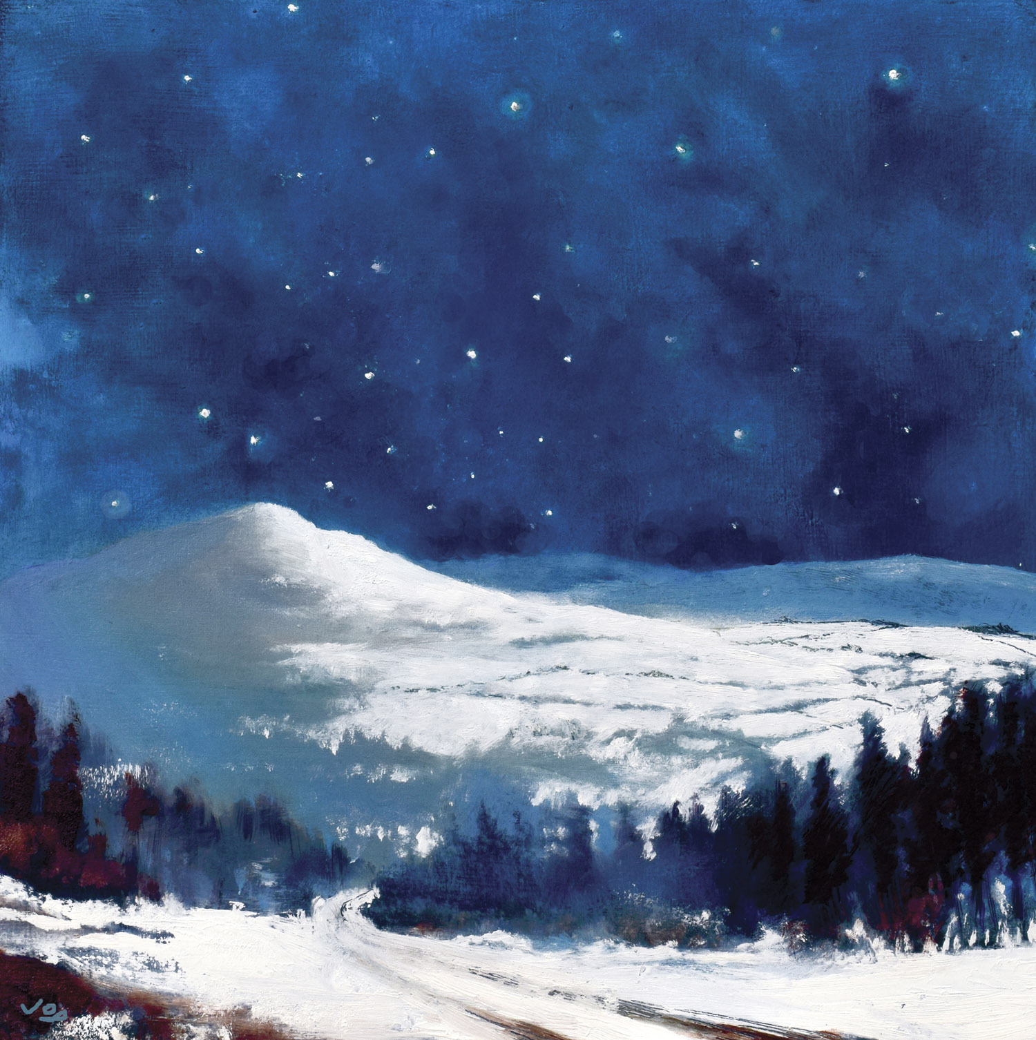 Winter Nocturne Christmas Cards