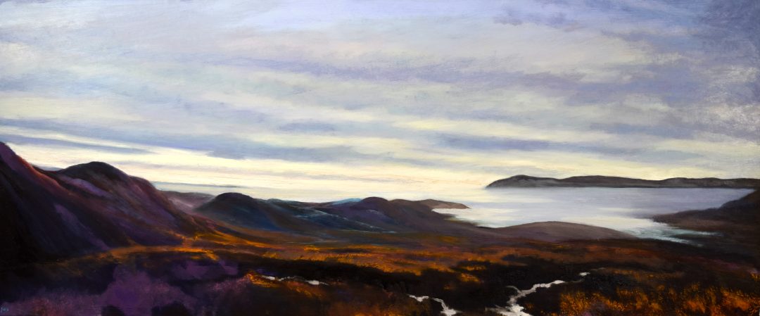 Panoramic painting of the West of Ireland
