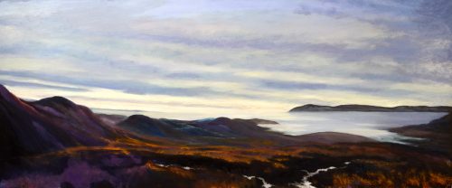 Panoramic painting of the West of Ireland